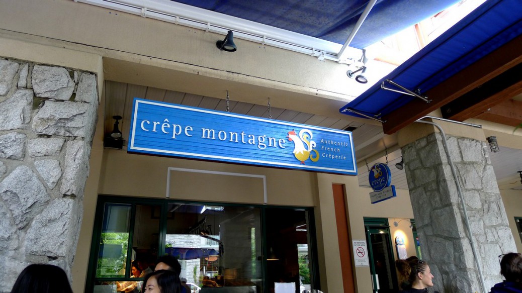 Crepe Montagne Whistler French Creperie instanomss nomss