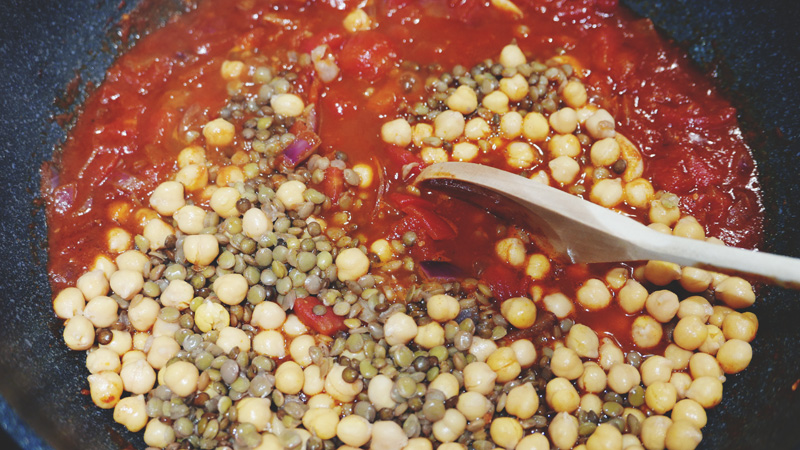 Moroccan Chickpea Tagine with Lentils Instanomss Nomss Delicious Food Photography Healthy Travel Lifestyle Canada