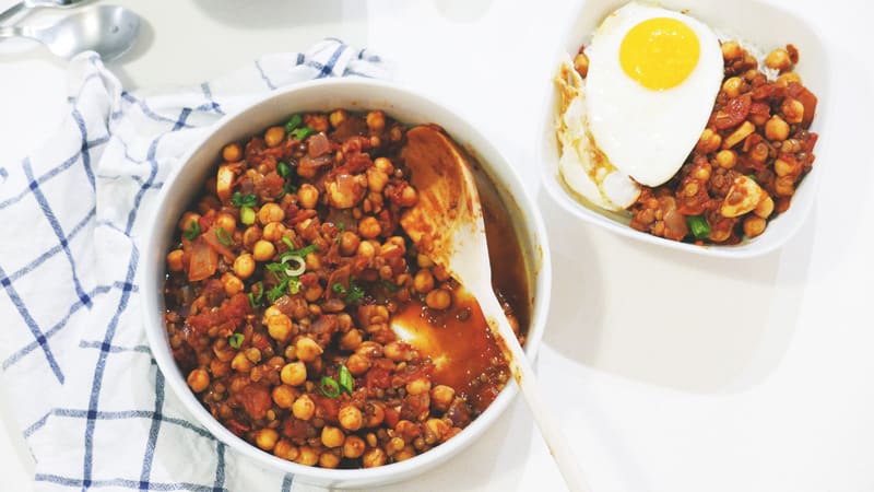 Moroccan Chickpea Tagine with Lentils Instanomss Nomss Delicious Food Photography Healthy Travel Lifestyle Canada