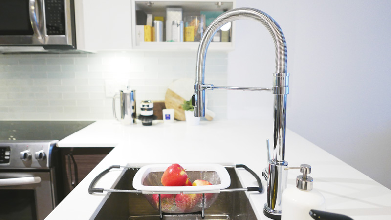 Update Your Kitchen with a Gourmet Kitchen Faucet Delta Trinsic Pro Instanomss Nomss Delicious Food Photography Healthy Travel Lifestyle Canada