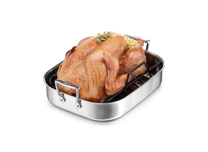 all-clad-turkey-tray 10 Essential Kitchen Gadgets for Holiday Entertaining