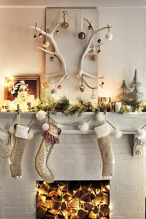 Anthropologie Pommed Garland Christmas Tree | Shopping for the Best Holiday Decor