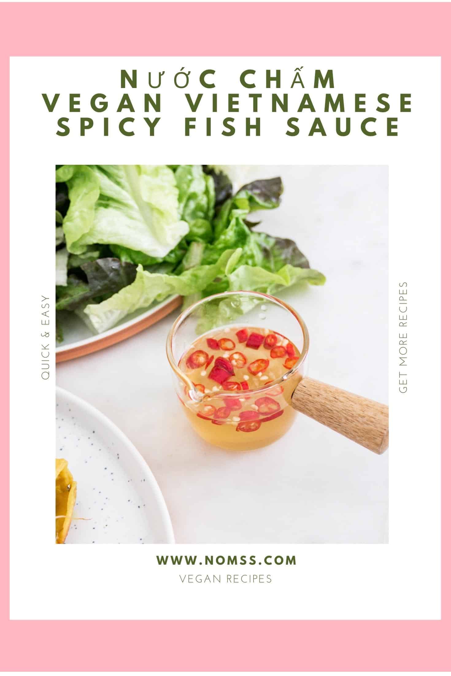 Vegan Fish Sauce (Nuoc Mam Chay)