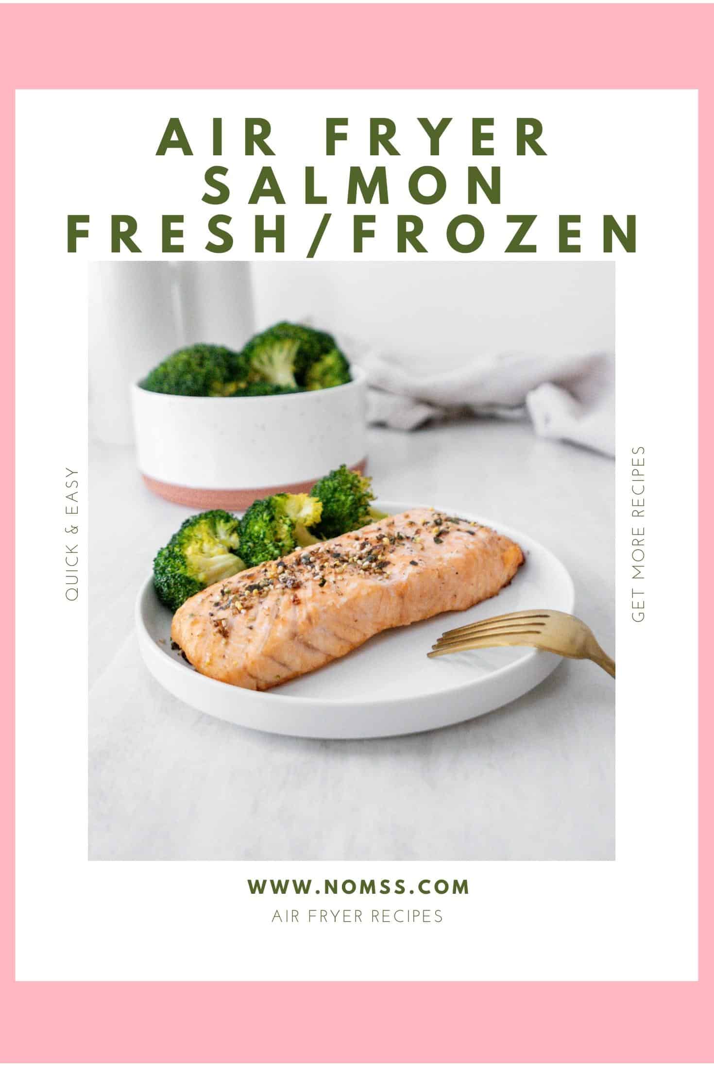 Air Fryer Salmon Recipe EASY HEALTHY KETO