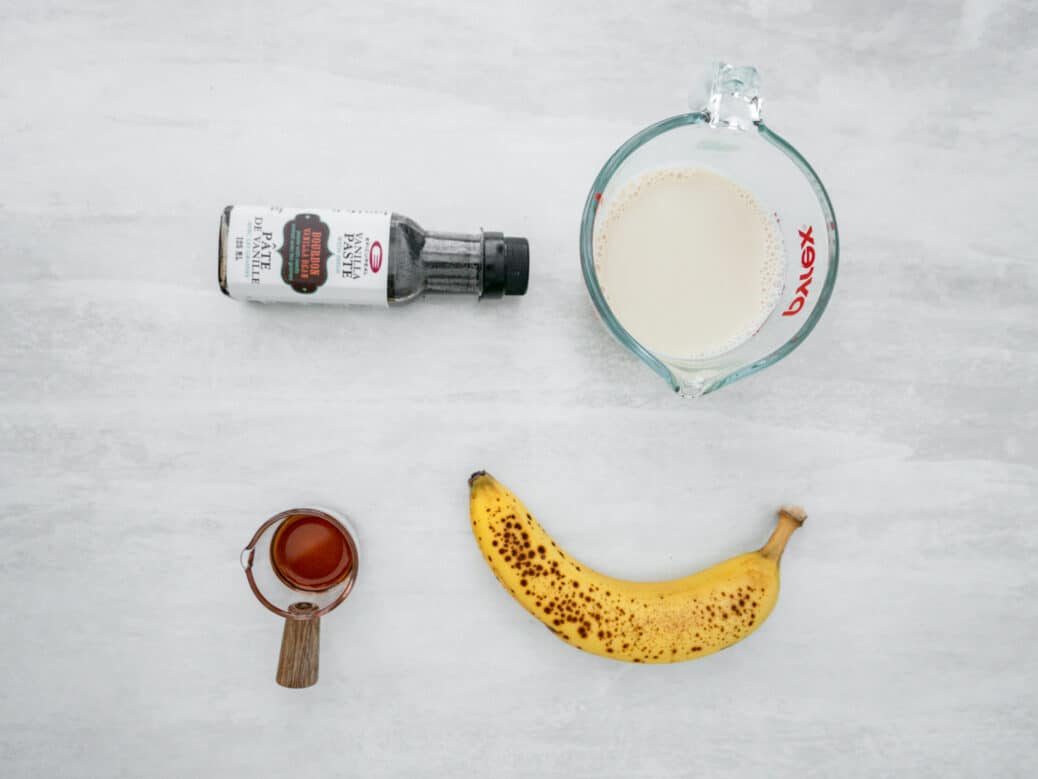 Super Easy Korean Banana Milk Drink Recipe 바나나맛우유 0036