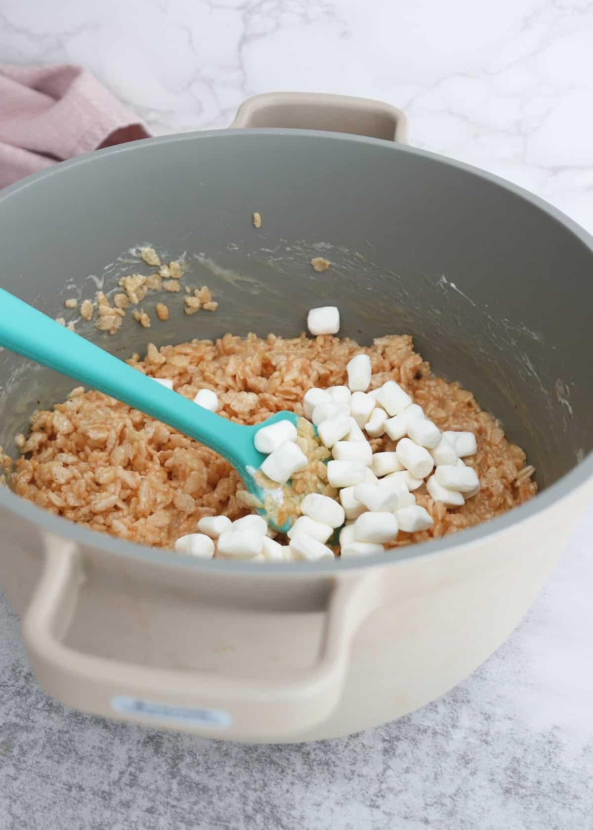 roasted marshmallow homemade rice krispies recipe